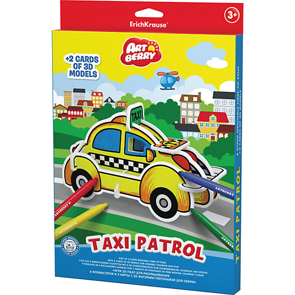 Erich Krause  3D    Artberry Taxi Patrol (6 +2     ),    133    -,     