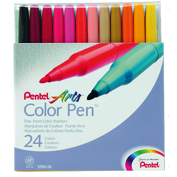  24  Color Pen Pentel,    879    -,     
